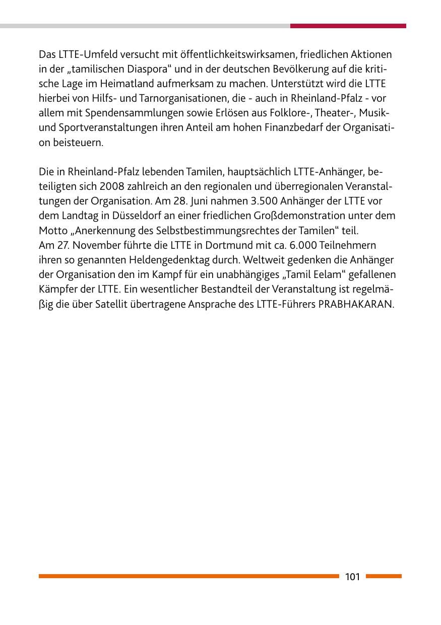 Seite 103 des Verfassungsschutzbericht 2008 Rheinland-Pfalz