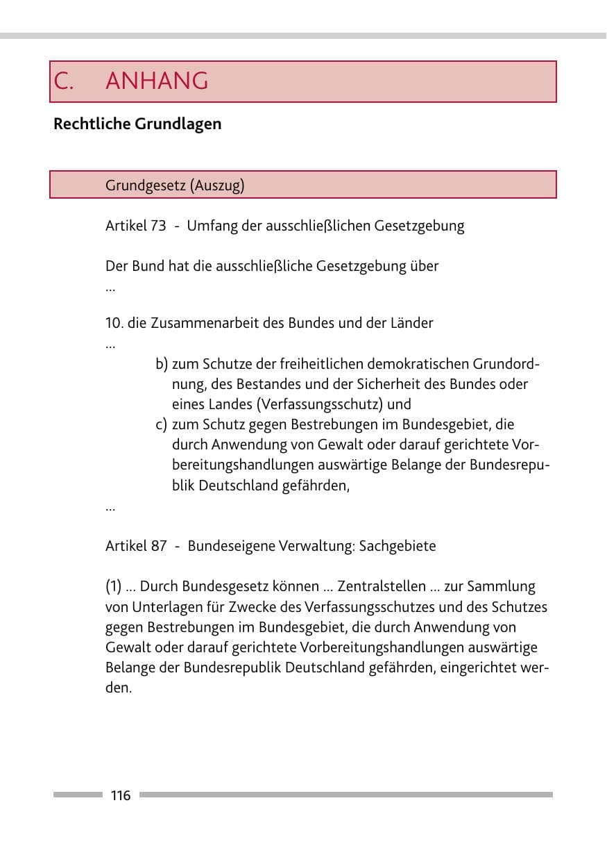 Seite 118 des Verfassungsschutzbericht 2008 Rheinland-Pfalz