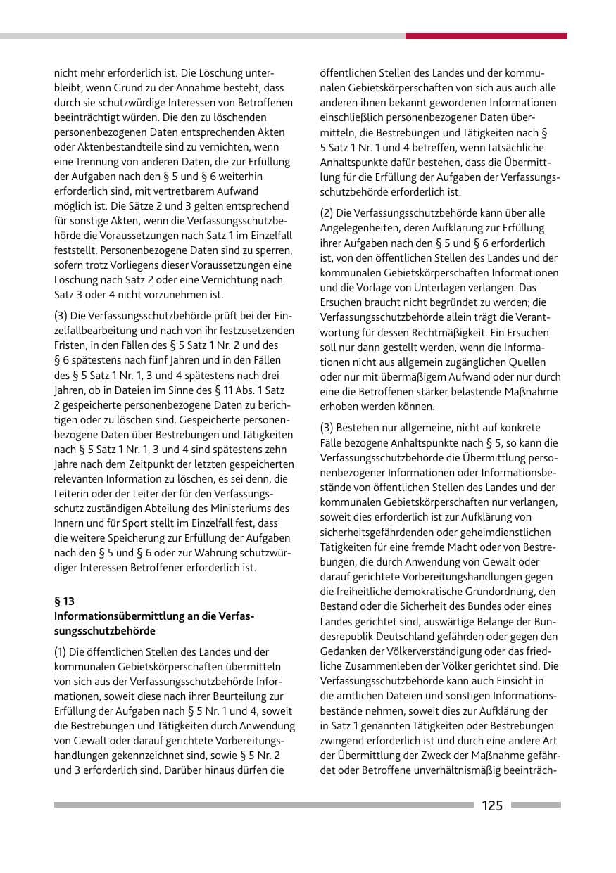 Seite 127 des Verfassungsschutzbericht 2008 Rheinland-Pfalz
