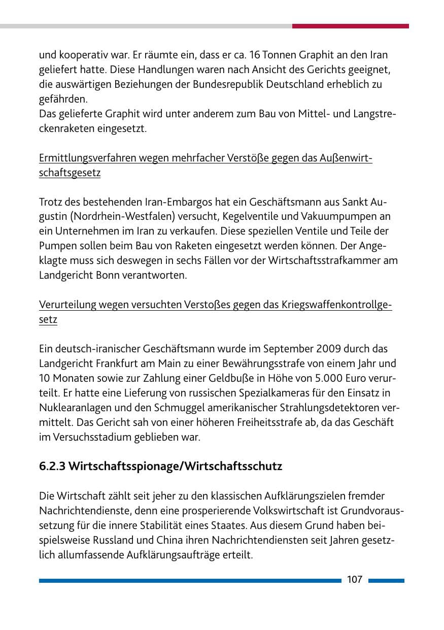 Seite 108 des Verfassungsschutzbericht 2009 Rheinland-Pfalz