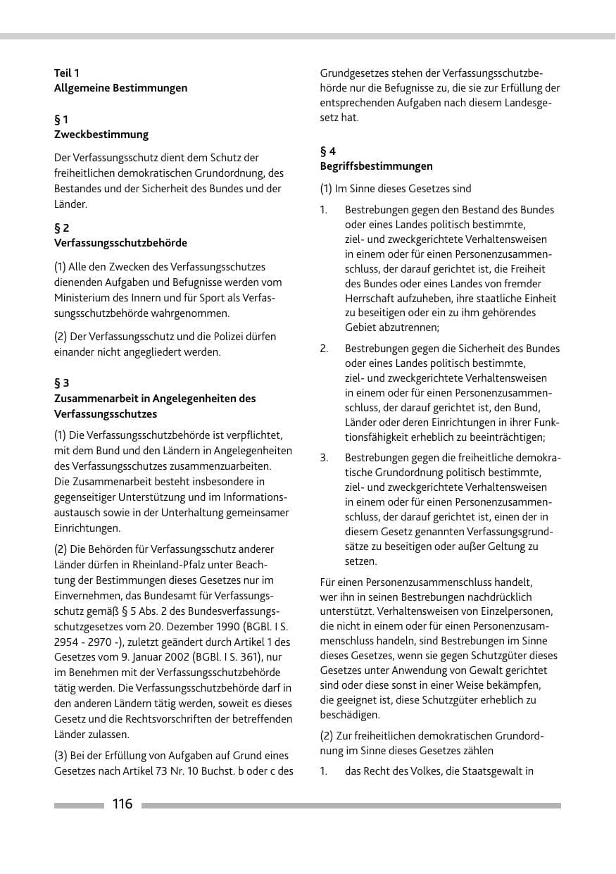 Seite 117 des Verfassungsschutzbericht 2009 Rheinland-Pfalz