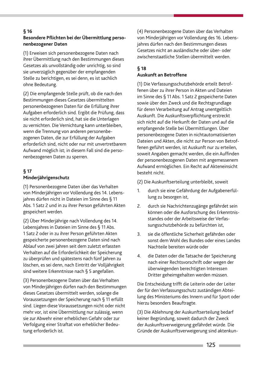 Seite 126 des Verfassungsschutzbericht 2009 Rheinland-Pfalz