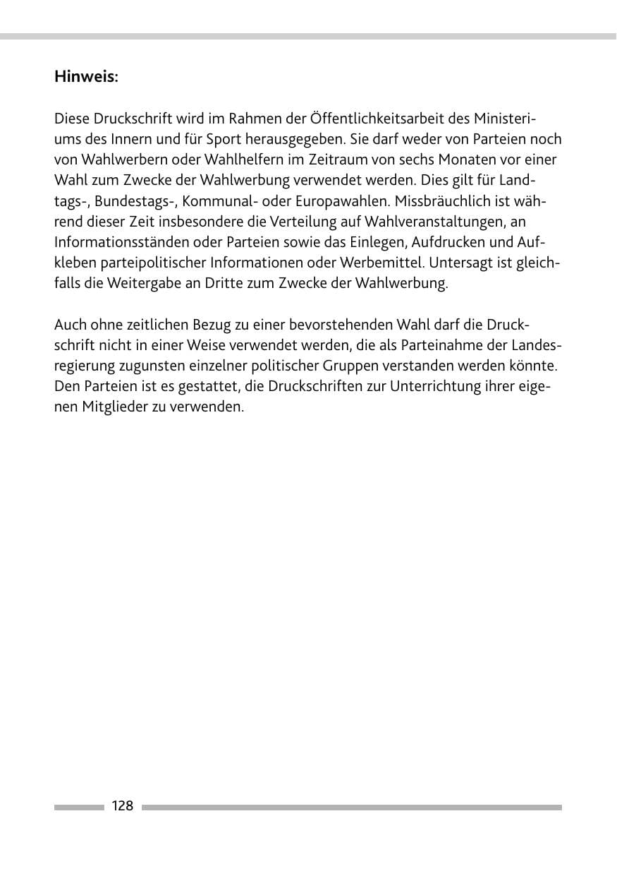 Seite 129 des Verfassungsschutzbericht 2009 Rheinland-Pfalz