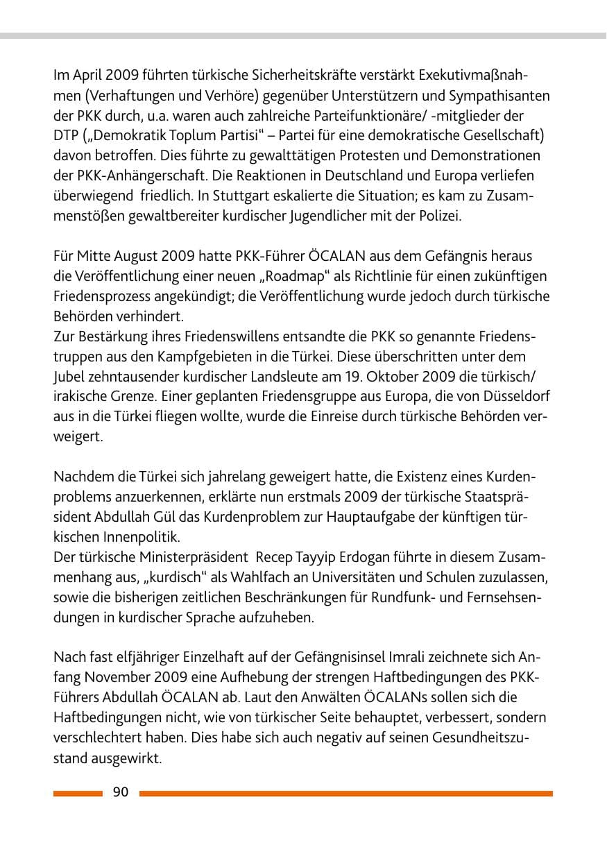 Seite 91 des Verfassungsschutzbericht 2009 Rheinland-Pfalz