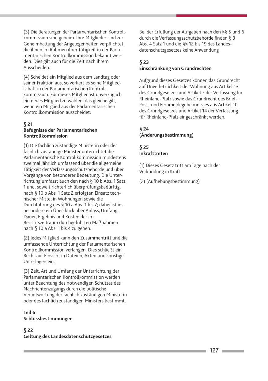 Seite 129 des Verfassungsschutzbericht 2010 Rheinland-Pfalz