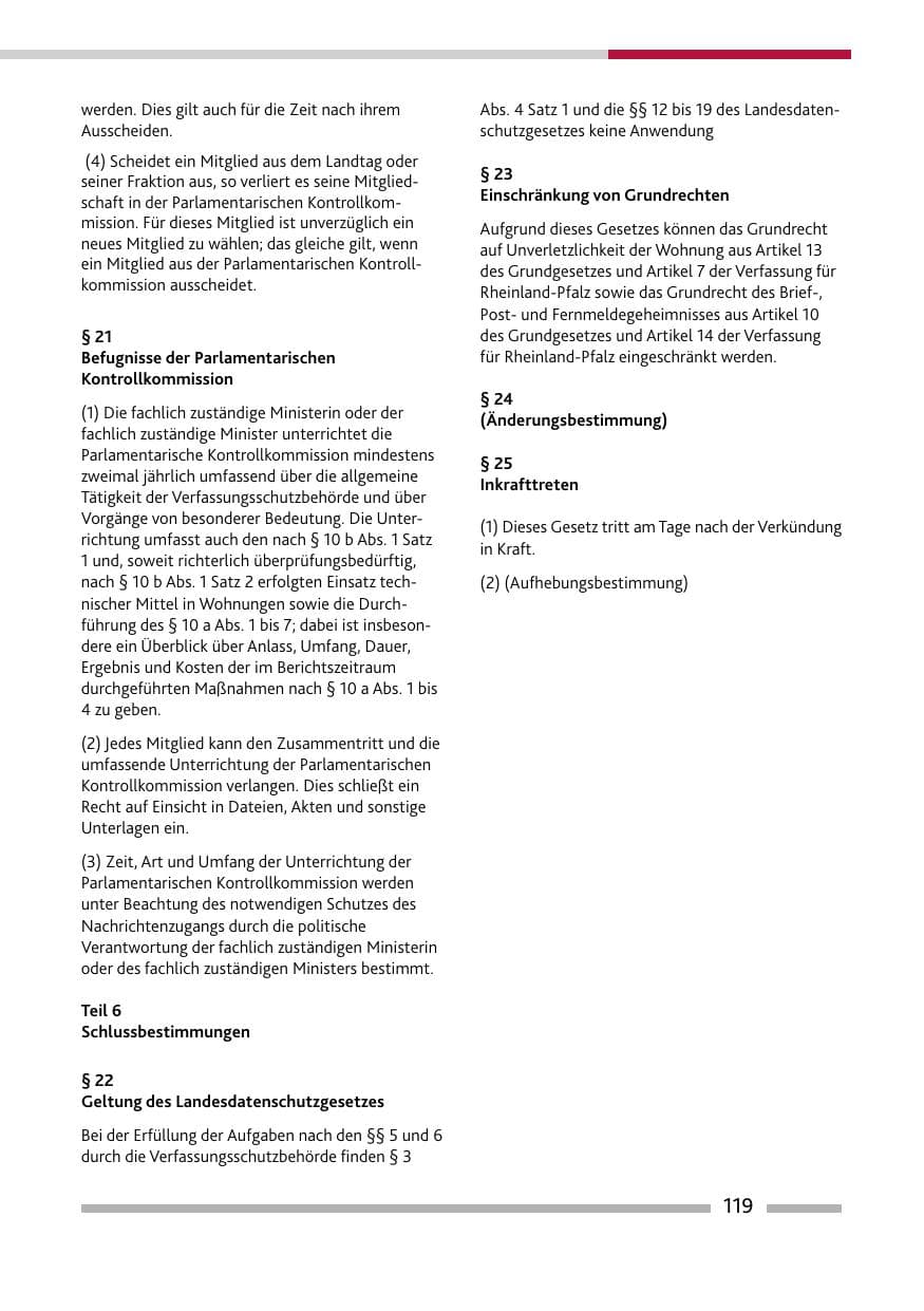 Seite 121 des Verfassungsschutzbericht 2011 Rheinland-Pfalz