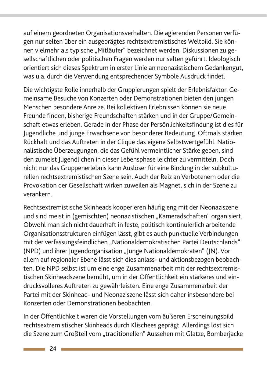 Seite 26 des Verfassungsschutzbericht 2011 Rheinland-Pfalz