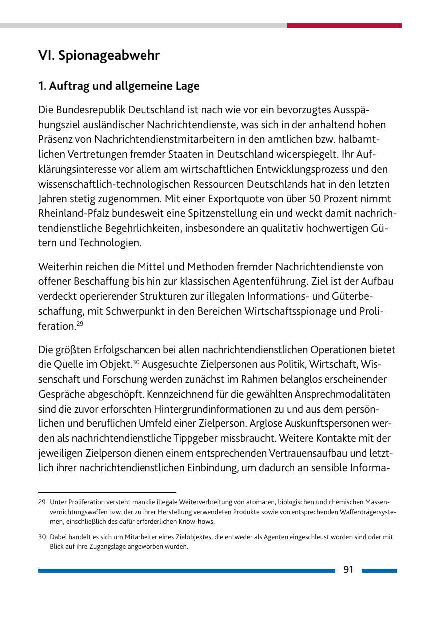Seite 93 des Verfassungsschutzbericht 2011 Rheinland-Pfalz