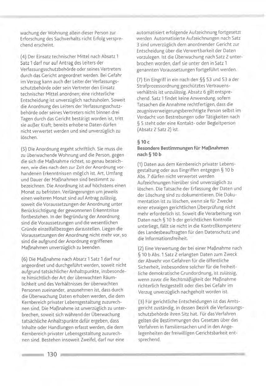 Seite 130 des Verfassungsschutzbericht 2012 Rheinland-Pfalz
