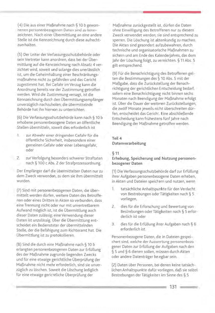 Seite 131 des Verfassungsschutzbericht 2012 Rheinland-Pfalz