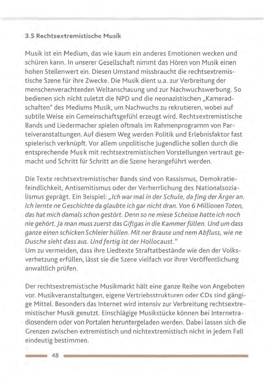 Seite 48 des Verfassungsschutzbericht 2012 Rheinland-Pfalz
