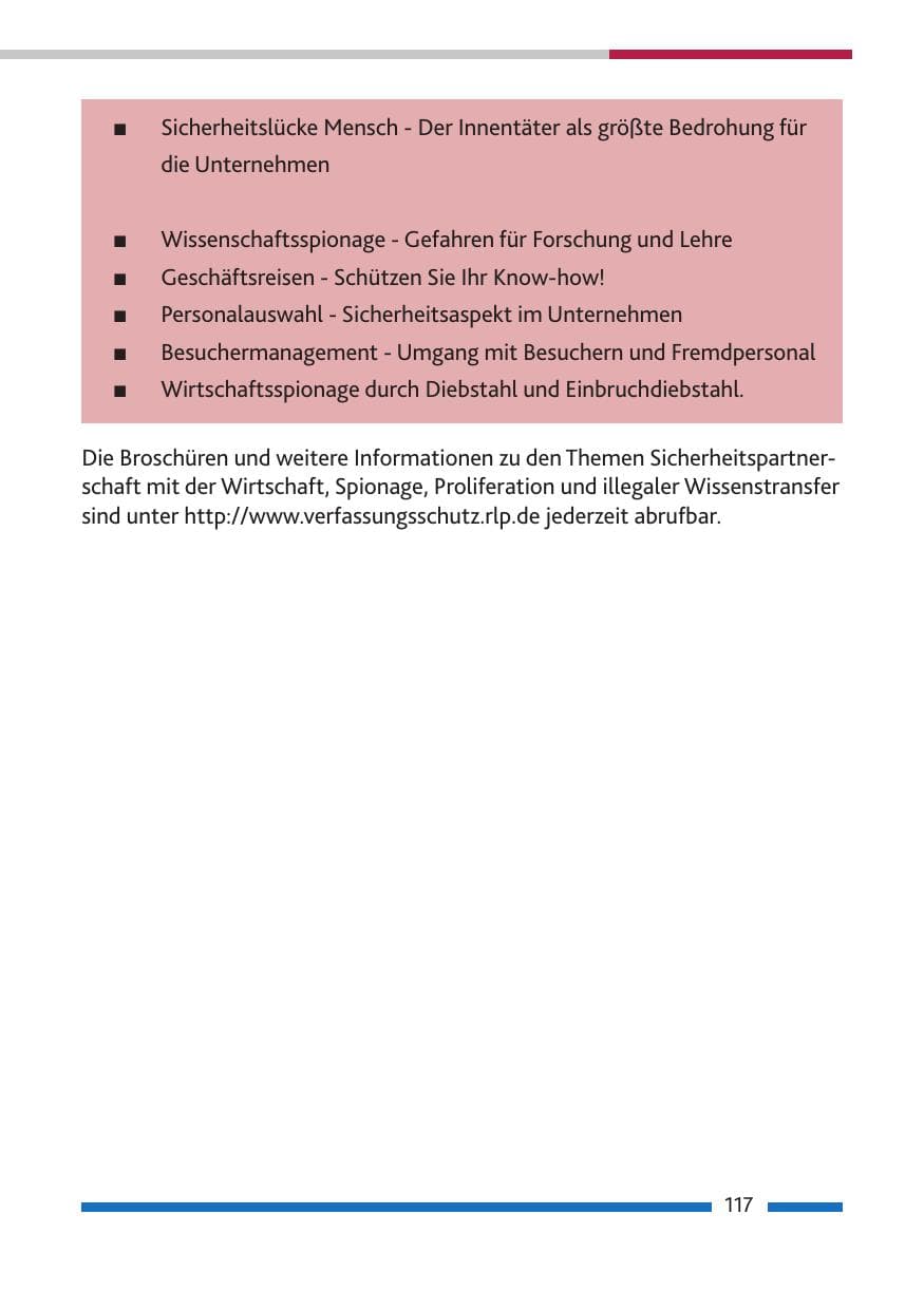 Seite 119 des Verfassungsschutzbericht 2013 Rheinland-Pfalz