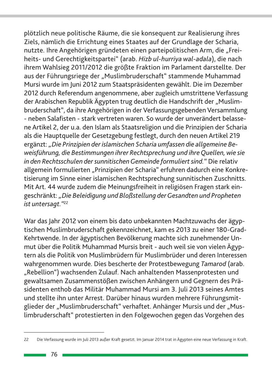 Seite 78 des Verfassungsschutzbericht 2013 Rheinland-Pfalz