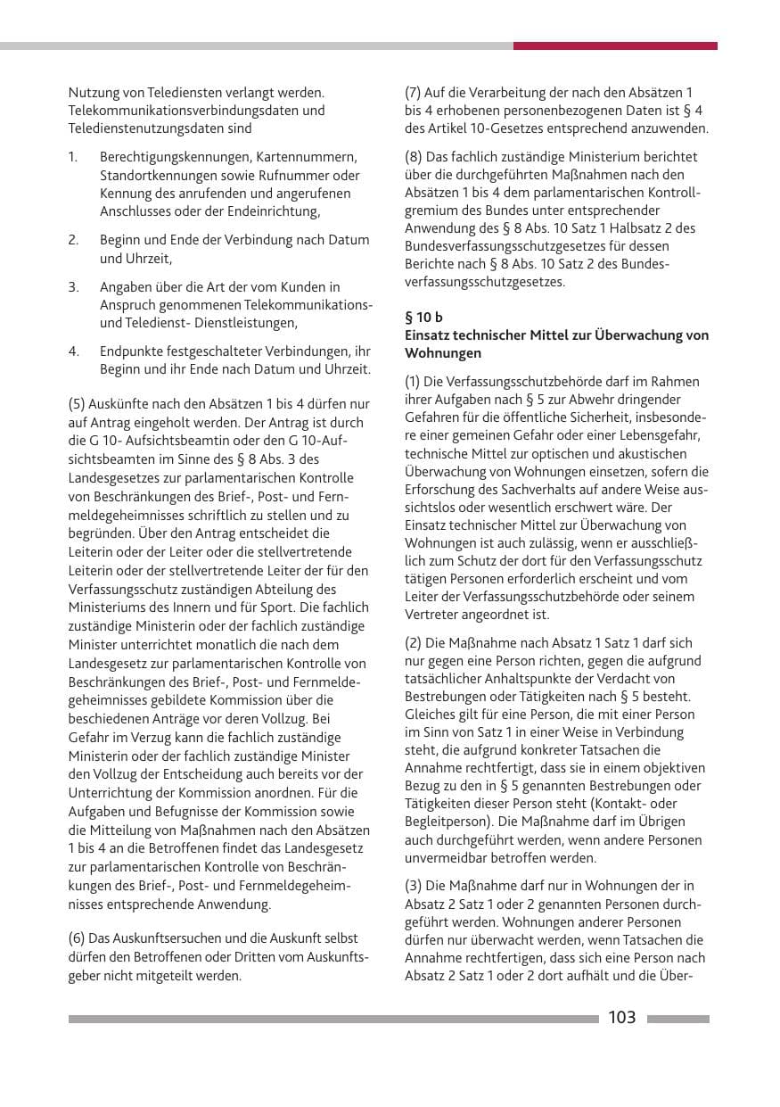 Seite 105 des Verfassungsschutzbericht 2014 Rheinland-Pfalz