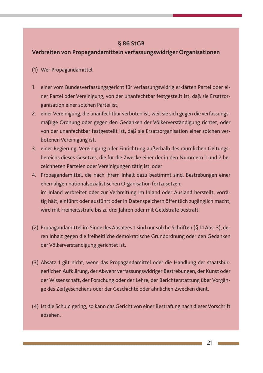 Seite 23 des Verfassungsschutzbericht 2014 Rheinland-Pfalz