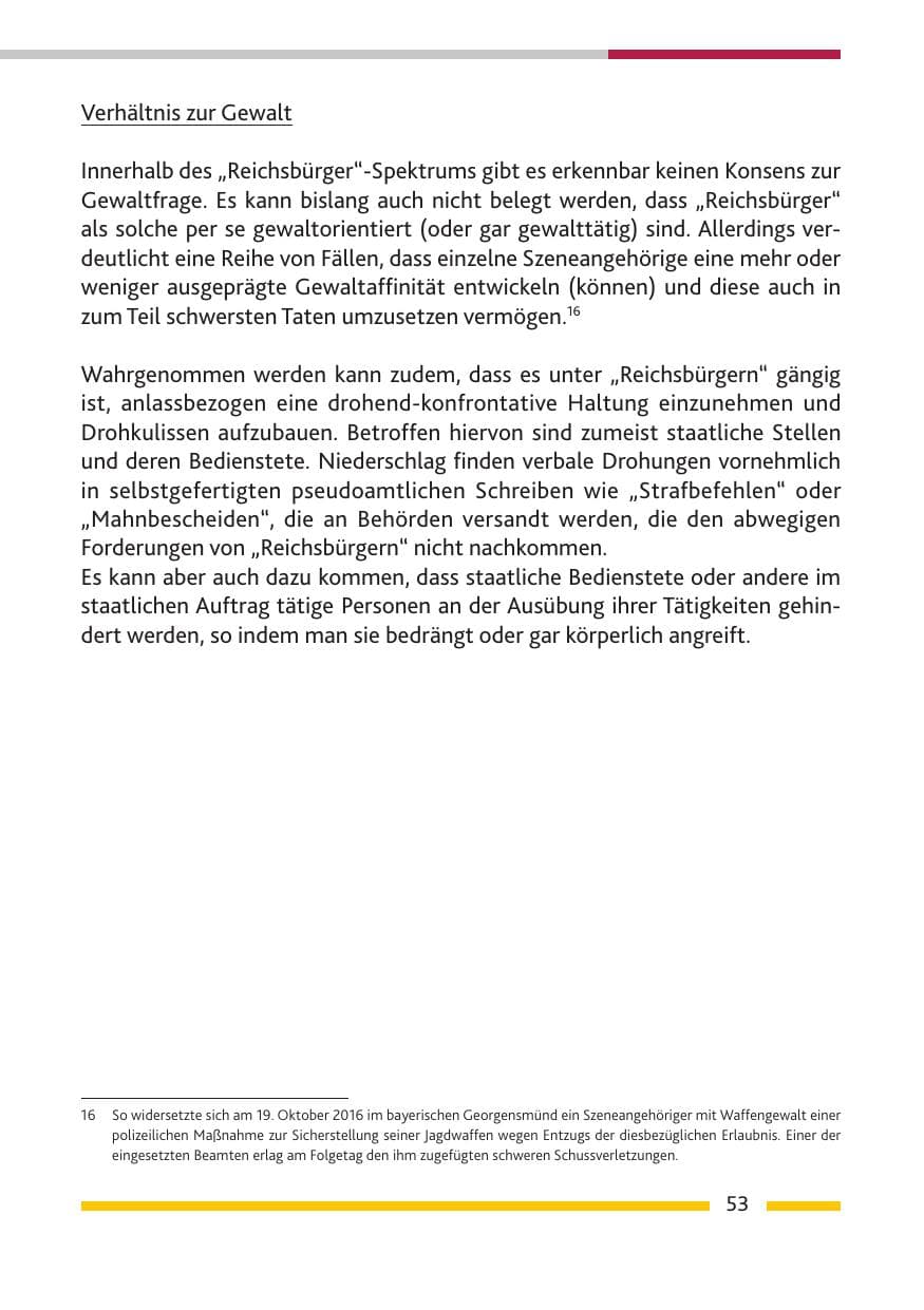Seite 55 des Verfassungsschutzbericht 2016 Rheinland-Pfalz