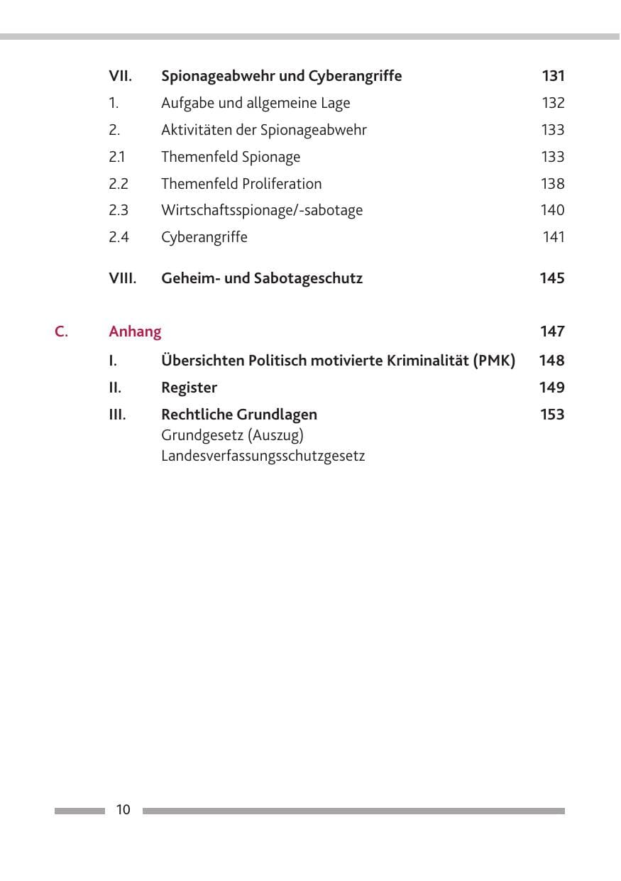 Seite 11 des Verfassungsschutzbericht 2019 Rheinland-Pfalz