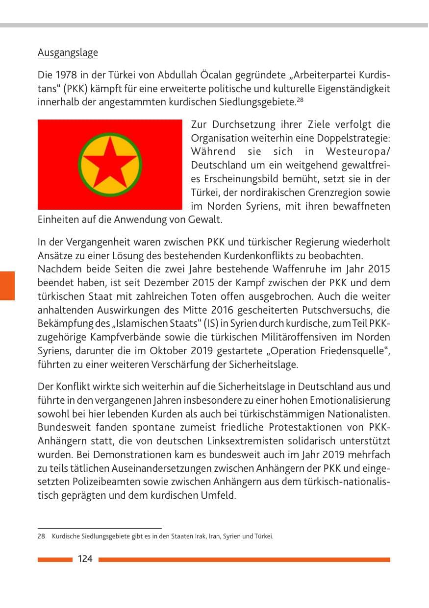 Seite 125 des Verfassungsschutzbericht 2019 Rheinland-Pfalz