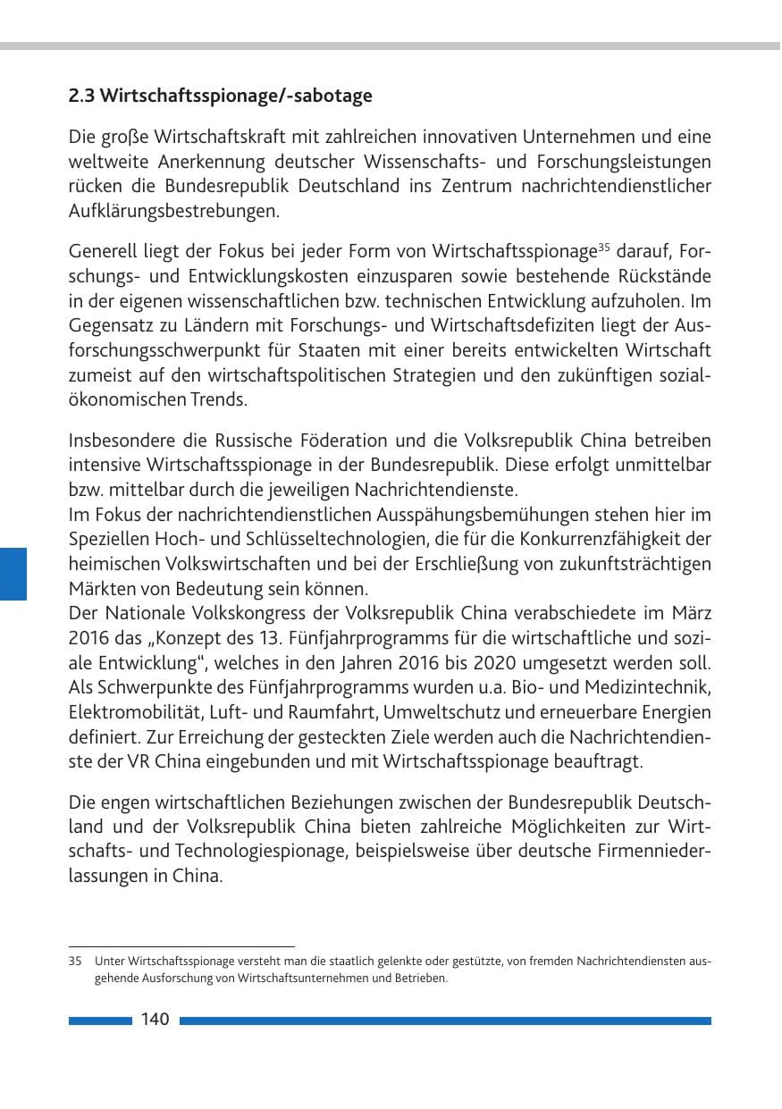 Seite 141 des Verfassungsschutzbericht 2019 Rheinland-Pfalz