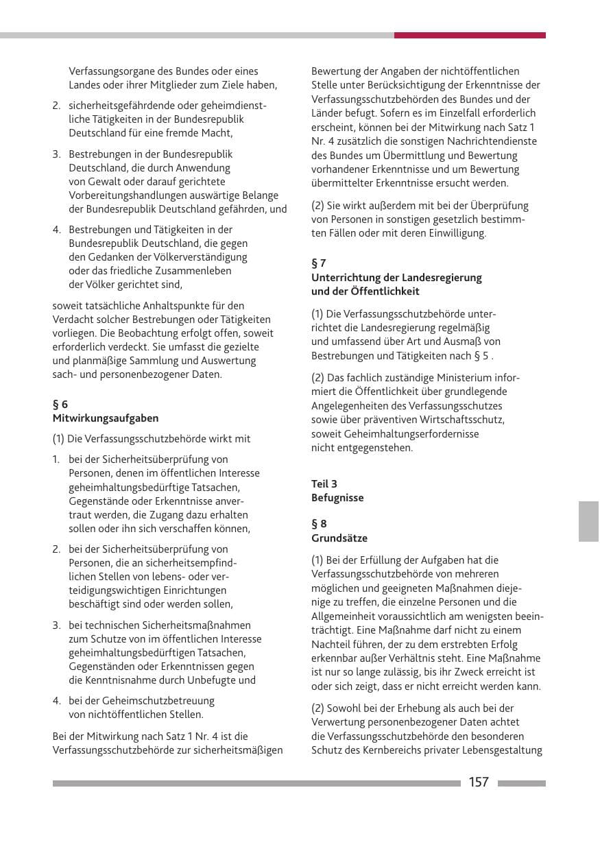 Seite 158 des Verfassungsschutzbericht 2019 Rheinland-Pfalz
