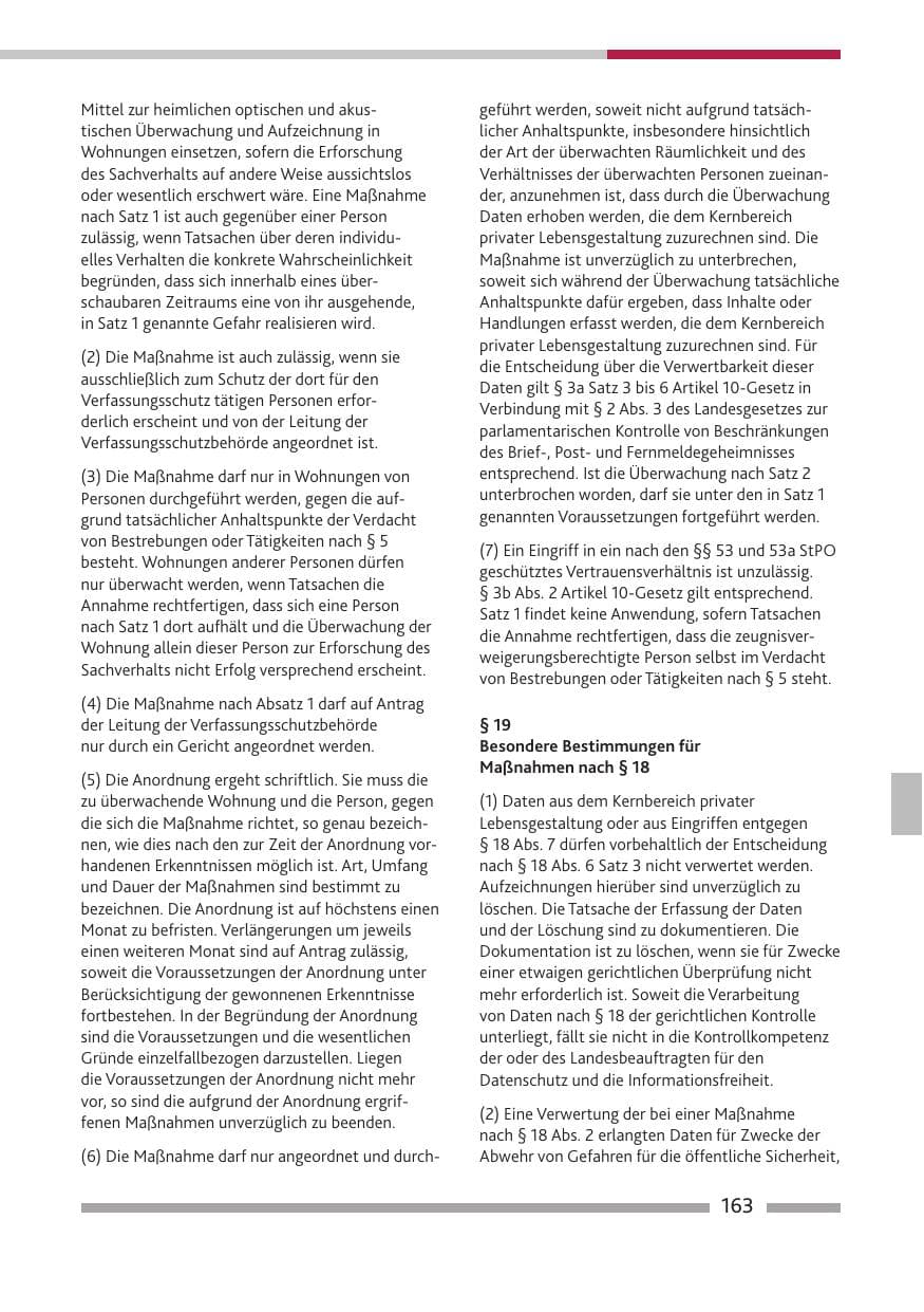Seite 164 des Verfassungsschutzbericht 2019 Rheinland-Pfalz