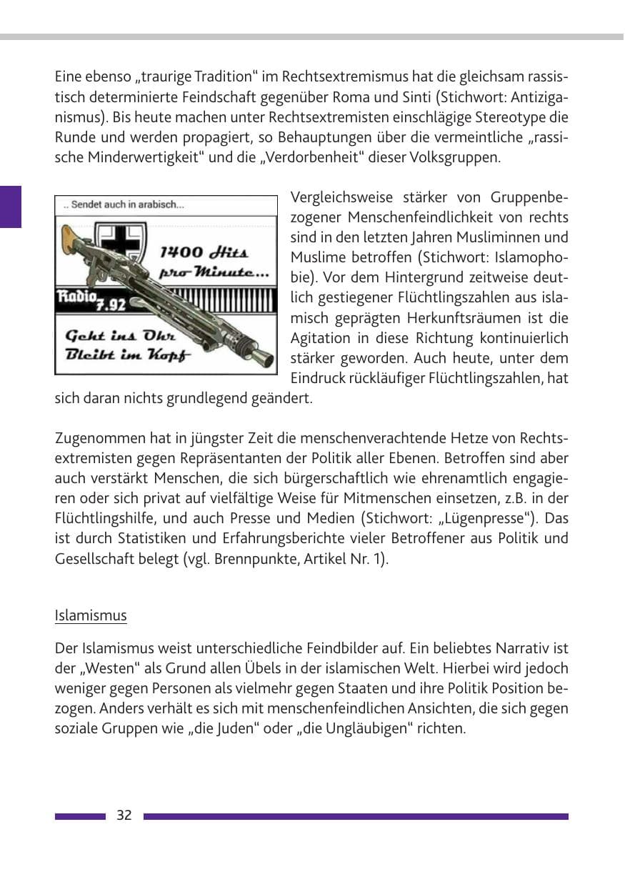 Seite 33 des Verfassungsschutzbericht 2019 Rheinland-Pfalz