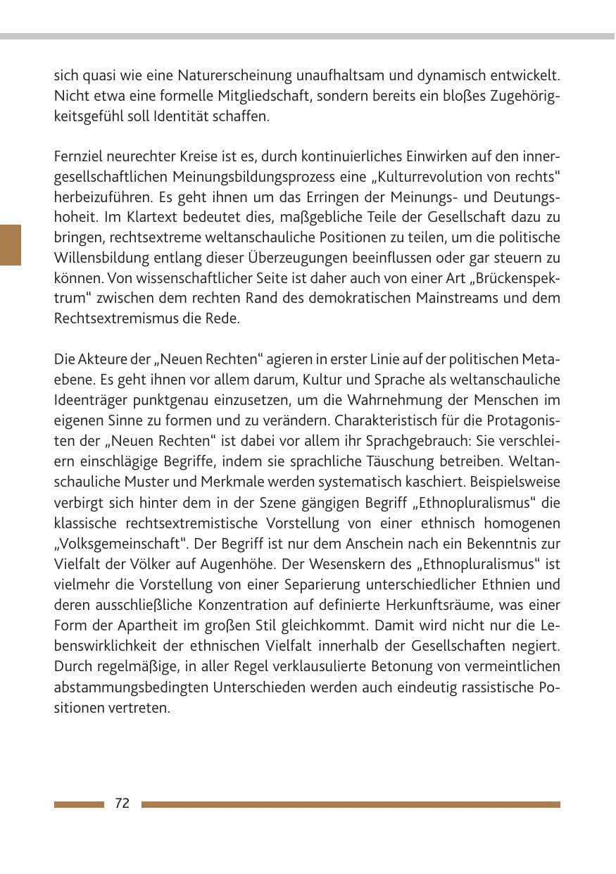 Seite 73 des Verfassungsschutzbericht 2019 Rheinland-Pfalz
