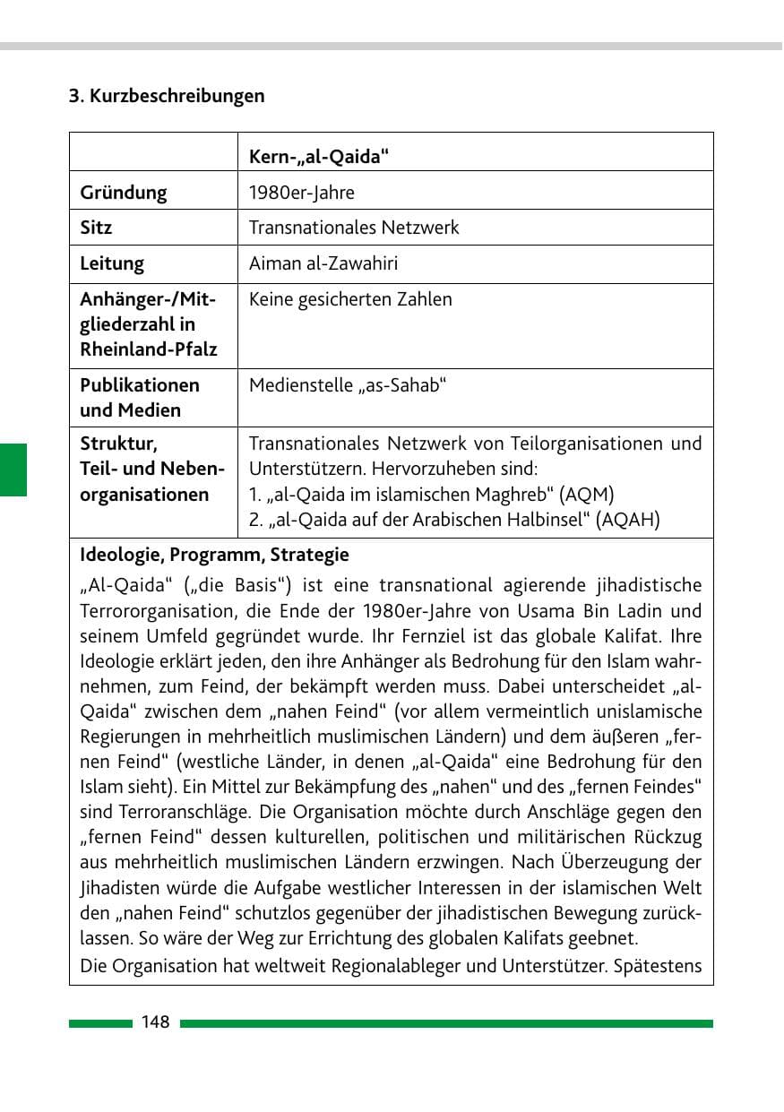 Seite 150 des Verfassungsschutzbericht 2020 Rheinland-Pfalz