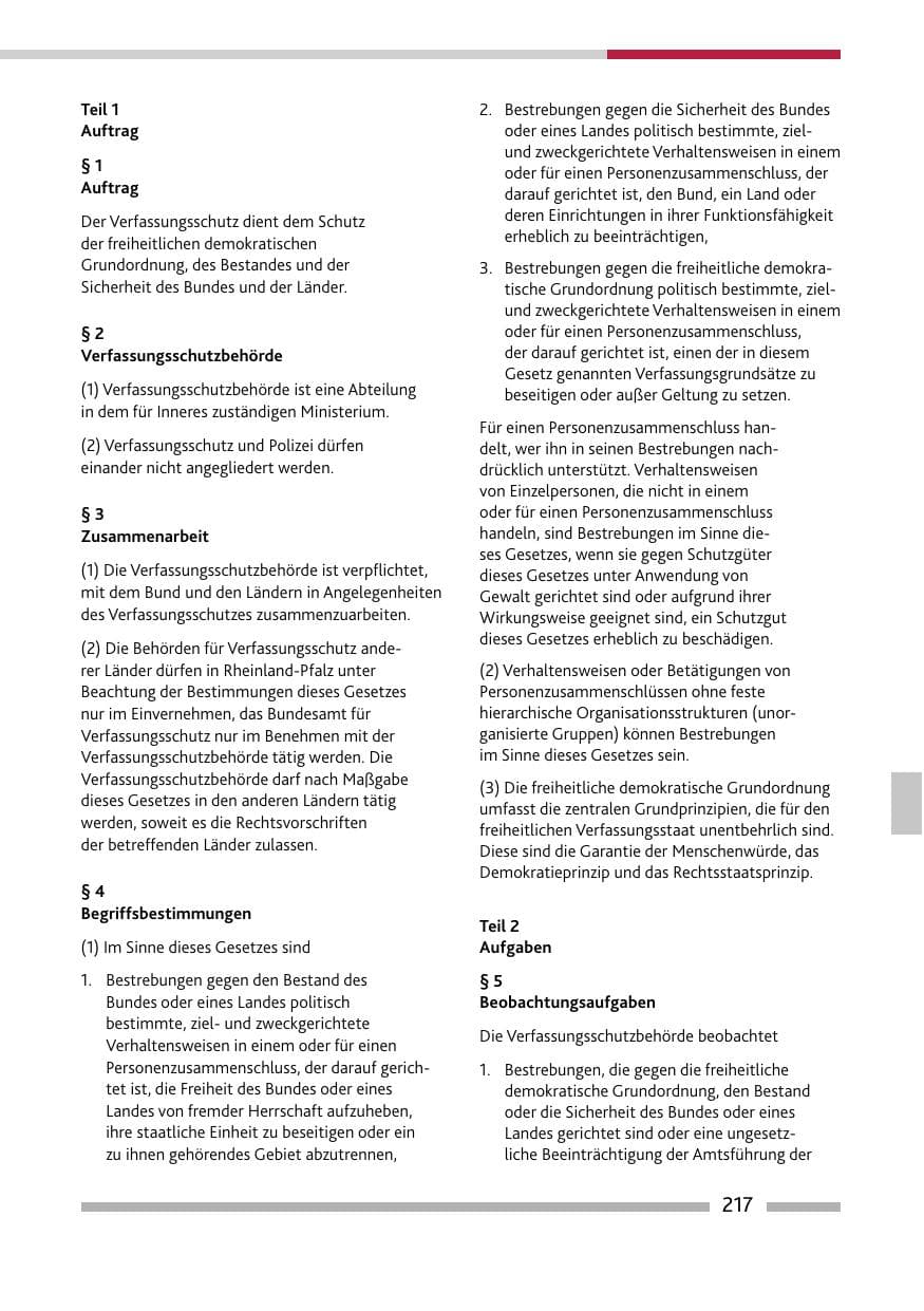 Seite 219 des Verfassungsschutzbericht 2020 Rheinland-Pfalz