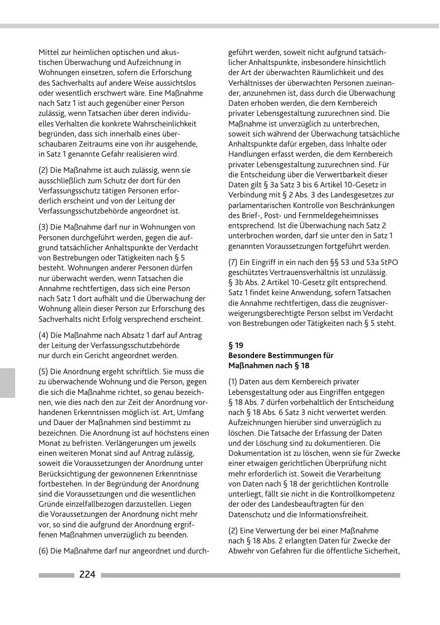 Seite 226 des Verfassungsschutzbericht 2020 Rheinland-Pfalz
