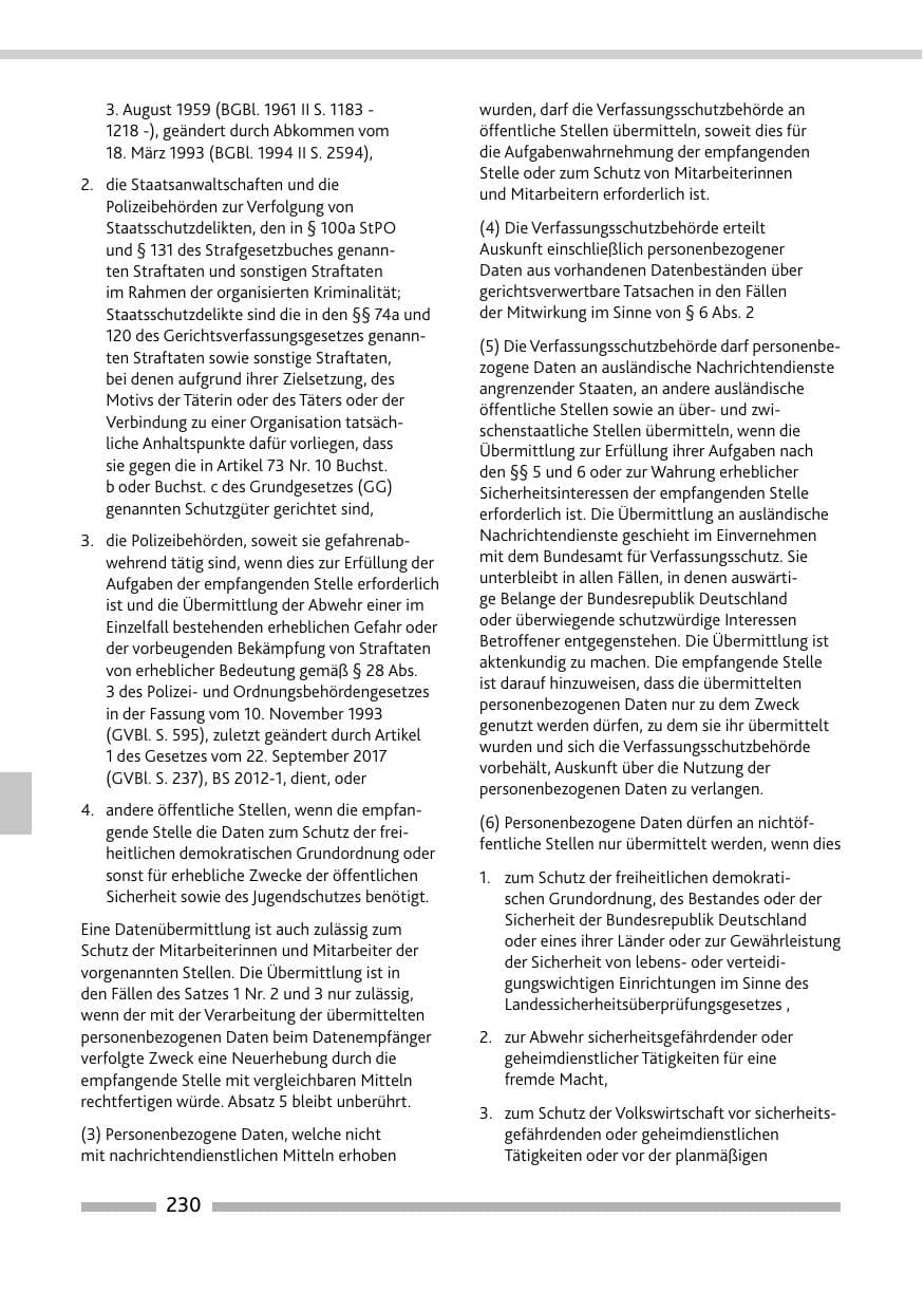 Seite 232 des Verfassungsschutzbericht 2020 Rheinland-Pfalz