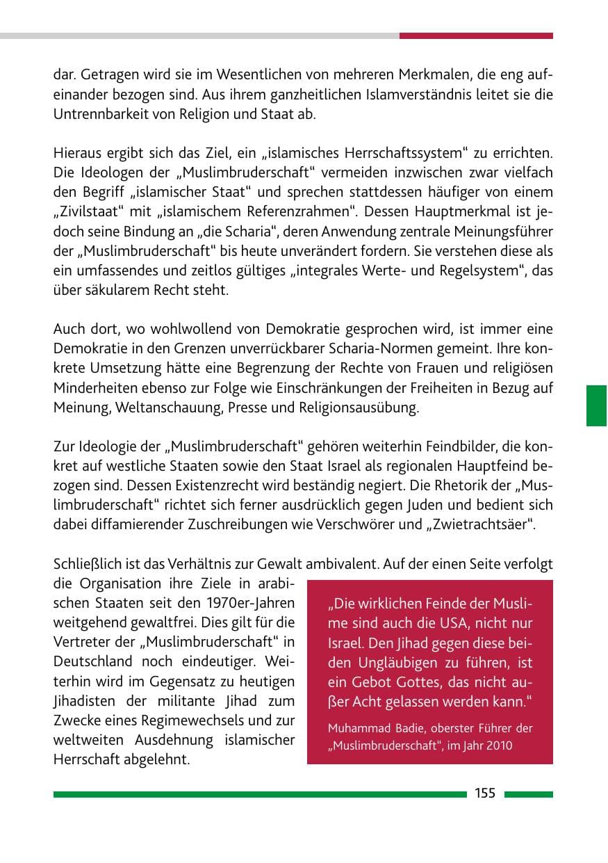 Seite 157 des Verfassungsschutzbericht 2021 Rheinland-Pfalz