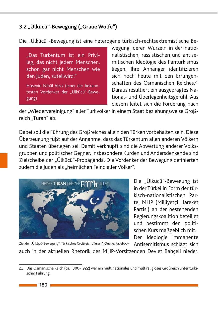 Seite 182 des Verfassungsschutzbericht 2021 Rheinland-Pfalz