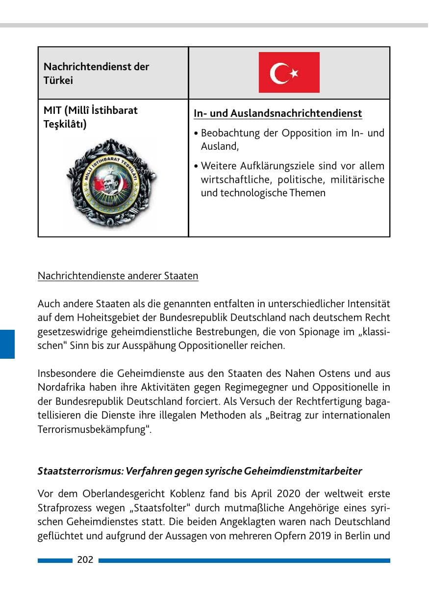Seite 204 des Verfassungsschutzbericht 2021 Rheinland-Pfalz
