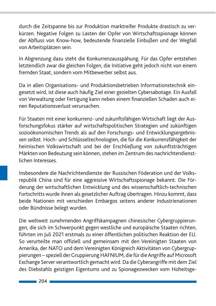 Seite 206 des Verfassungsschutzbericht 2021 Rheinland-Pfalz