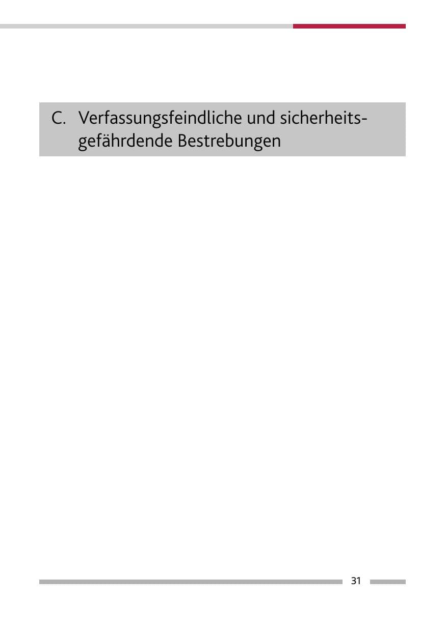 Seite 33 des Verfassungsschutzbericht 2021 Rheinland-Pfalz