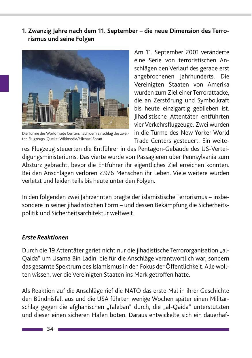 Seite 36 des Verfassungsschutzbericht 2021 Rheinland-Pfalz