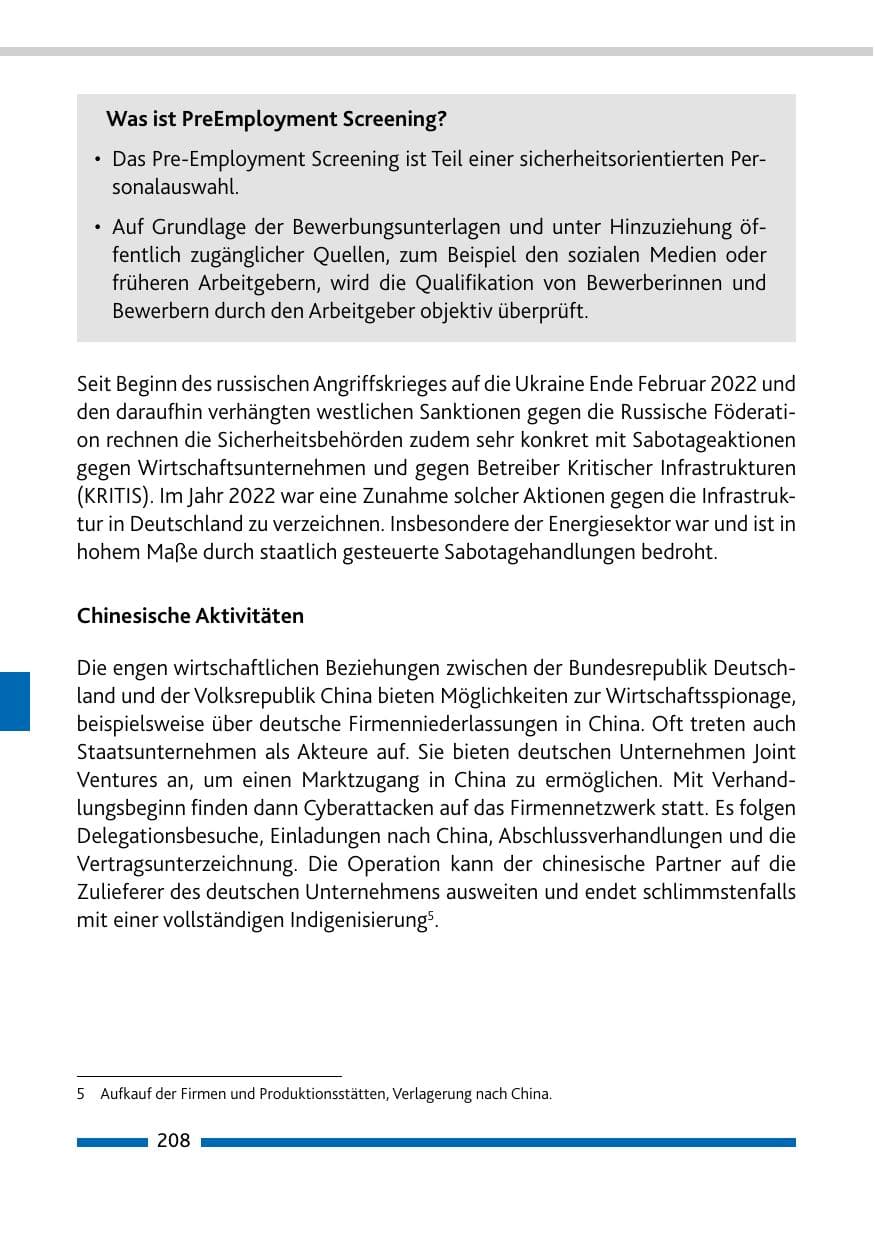 Seite 210 des Verfassungsschutzbericht 2022 Rheinland-Pfalz
