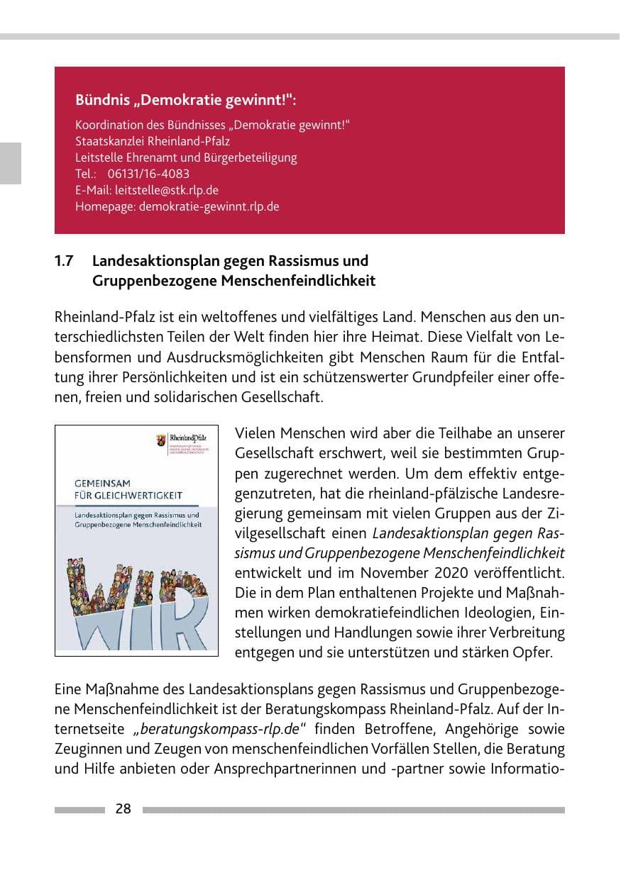 Seite 30 des Verfassungsschutzbericht 2022 Rheinland-Pfalz