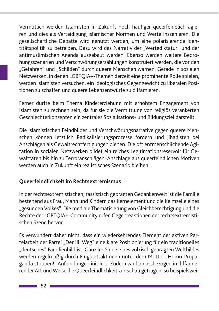 Seite 54 des Verfassungsschutzbericht 2022 Rheinland-Pfalz