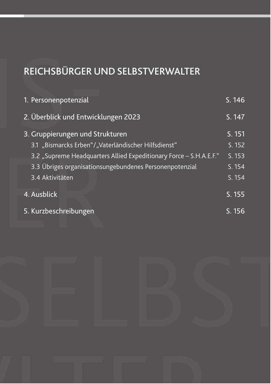 Seite 145 des Verfassungsschutzbericht 2023 Rheinland-Pfalz