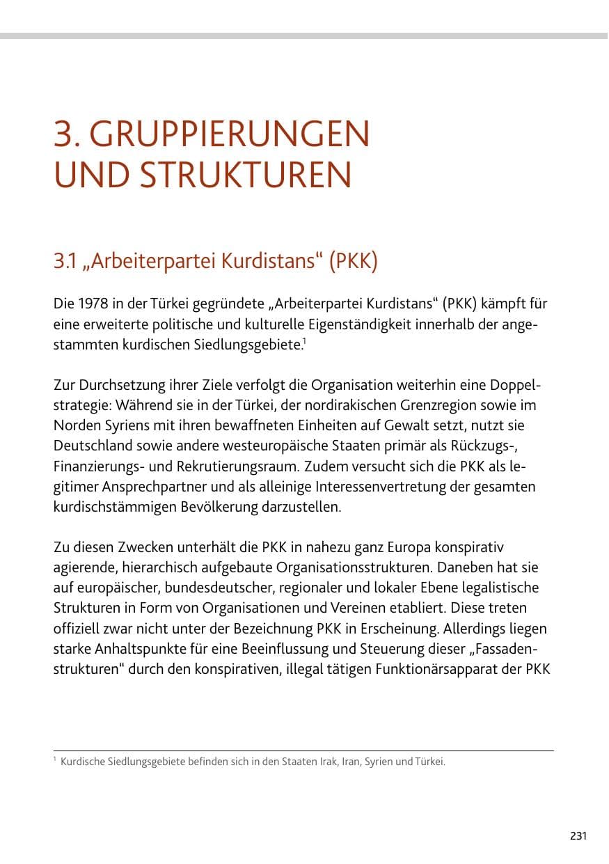 Seite 231 des Verfassungsschutzbericht 2023 Rheinland-Pfalz
