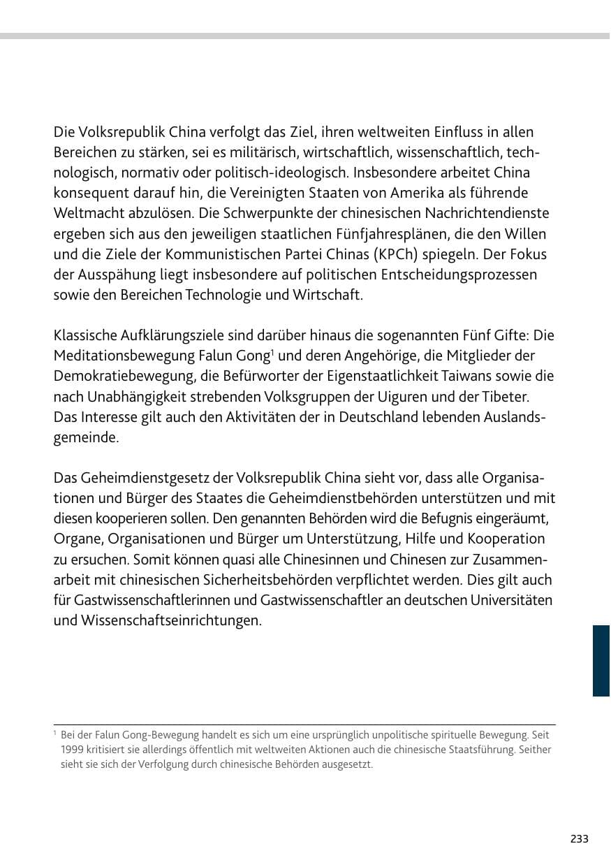 Seite 233 des Verfassungsschutzbericht 2024 Rheinland-Pfalz