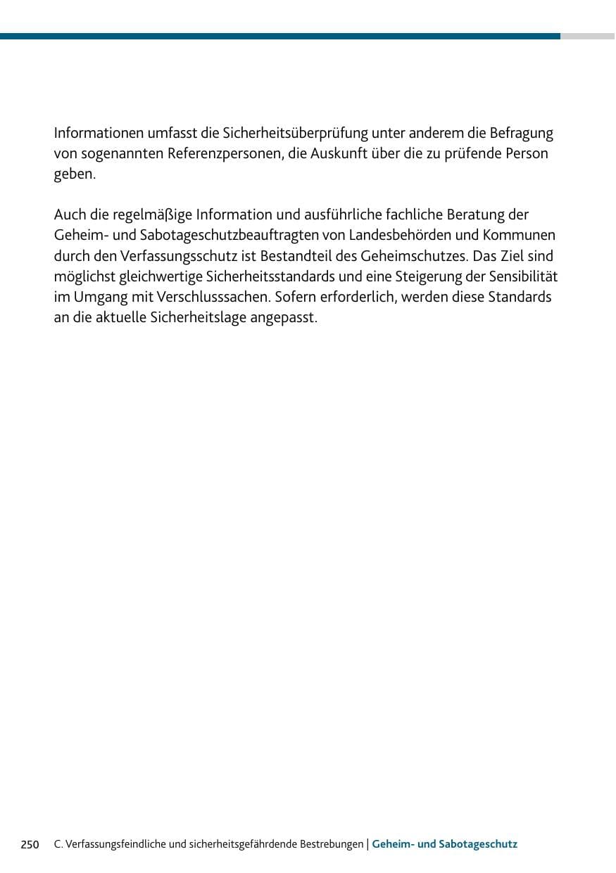 Seite 250 des Verfassungsschutzbericht 2024 Rheinland-Pfalz