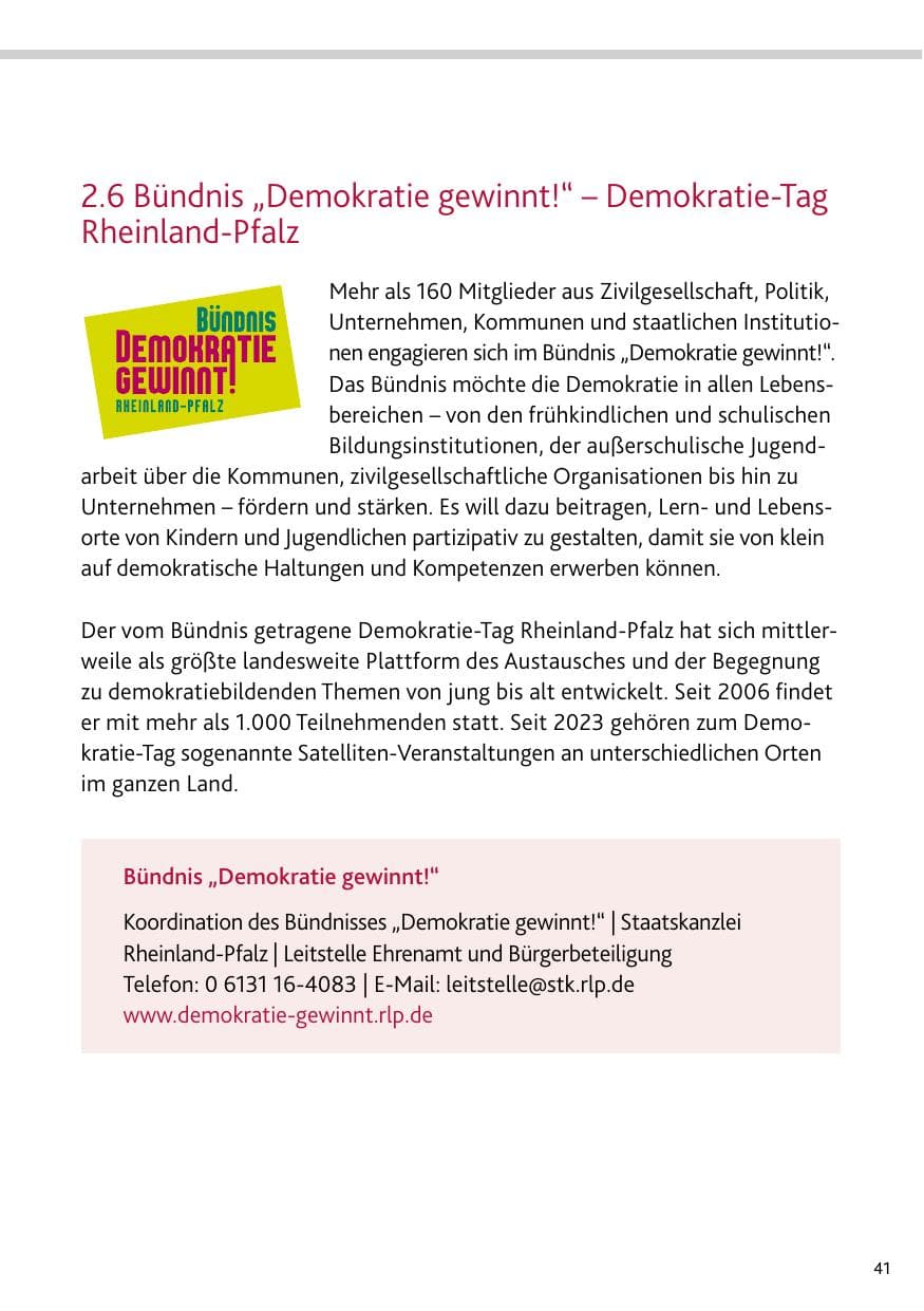 Seite 41 des Verfassungsschutzbericht 2024 Rheinland-Pfalz