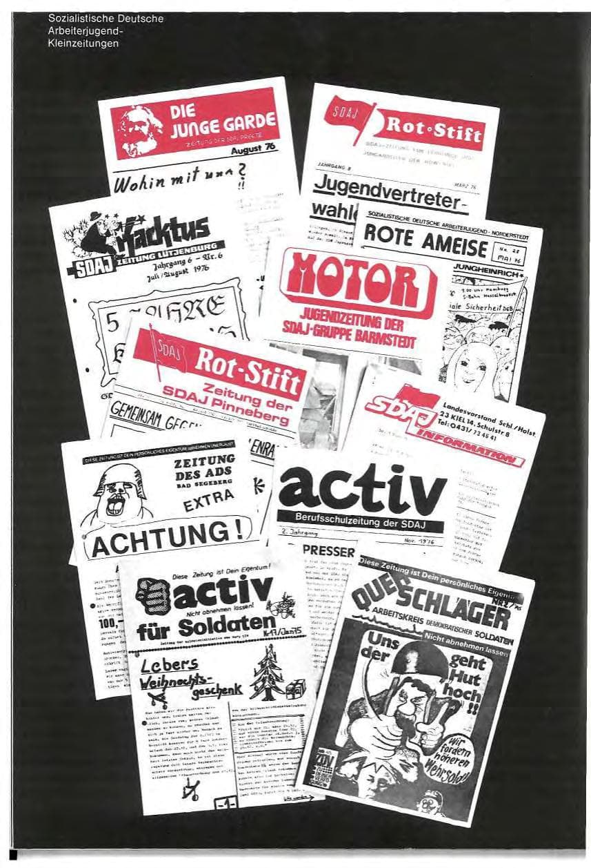 Seite 16 des Verfassungsschutzbericht 1976 Schleswig-Holstein
