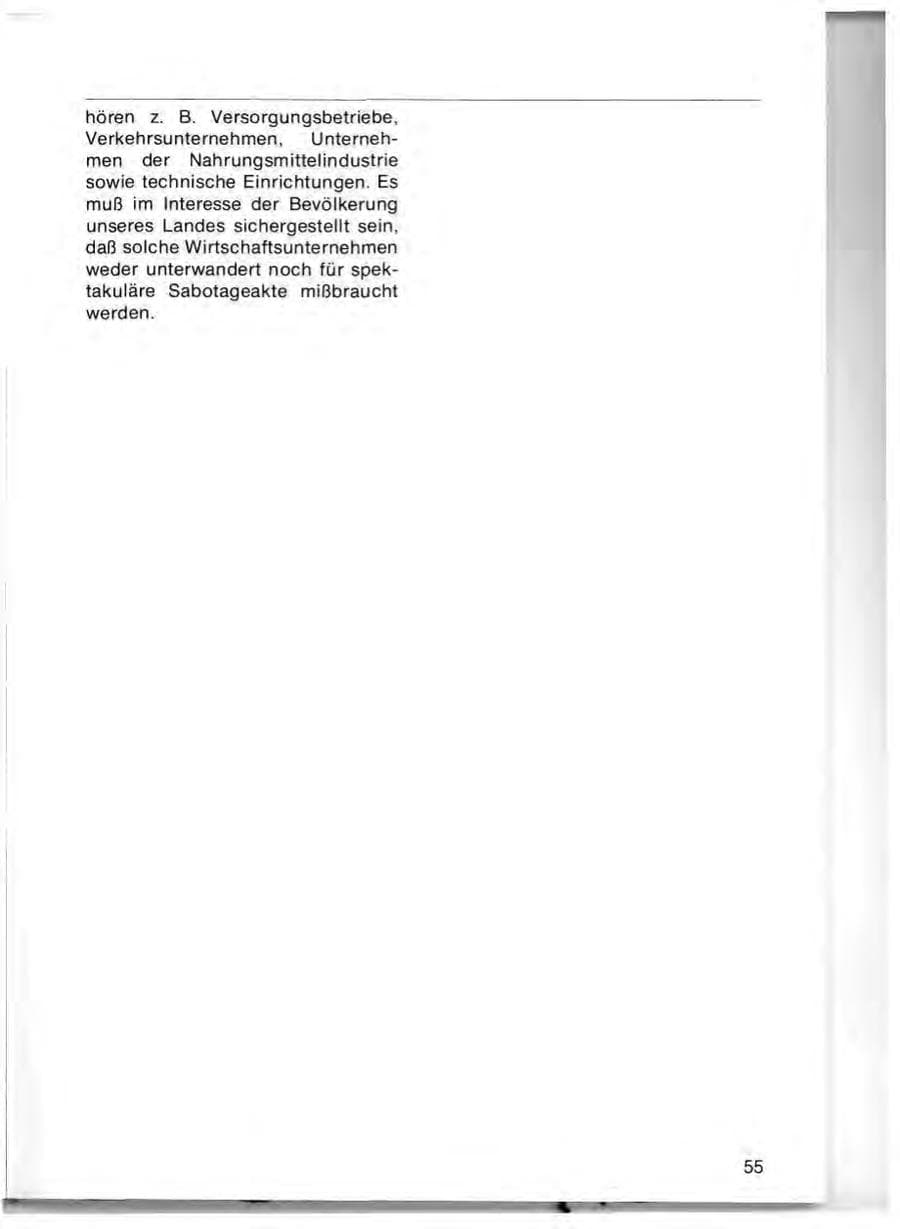 Seite 57 des Verfassungsschutzbericht 1976 Schleswig-Holstein