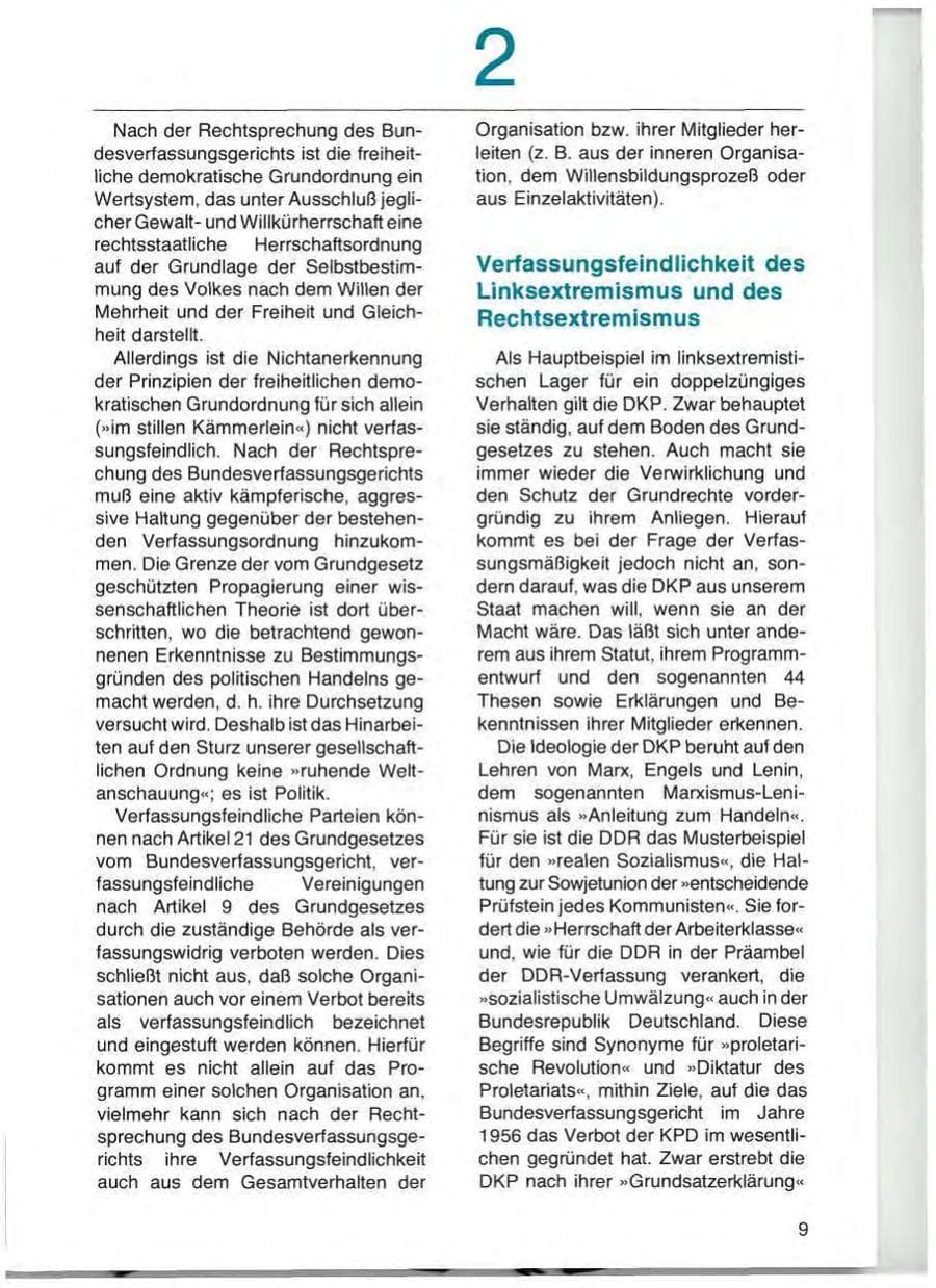 Seite 11 des Verfassungsschutzbericht 1977 Schleswig-Holstein