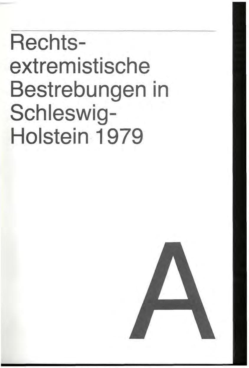 Seite 11 des Verfassungsschutzbericht 1979 Schleswig-Holstein