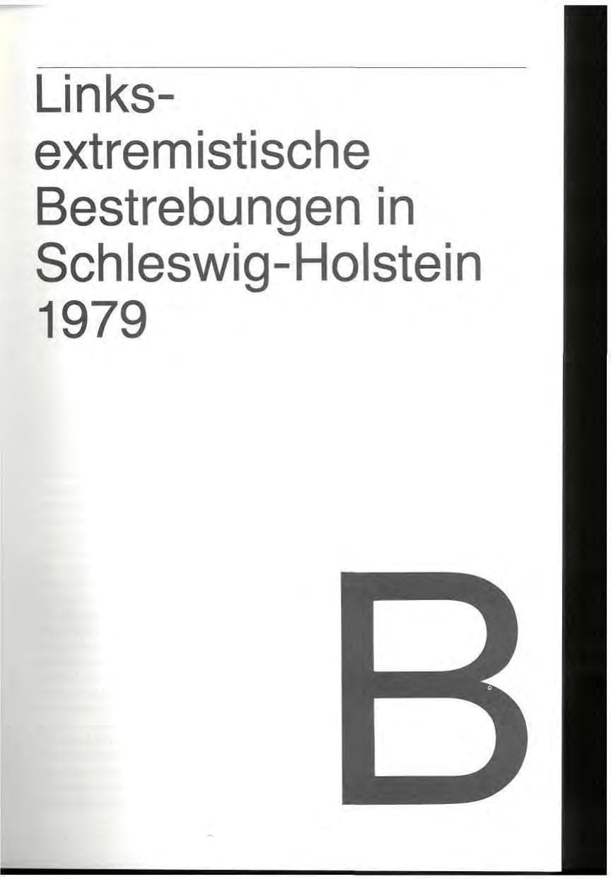 Seite 21 des Verfassungsschutzbericht 1979 Schleswig-Holstein
